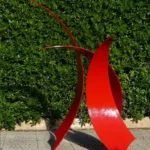 Escultura arte moderno Equilibrio